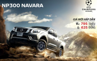 Giá bán lẻ cho xe Nissan NP300 Navara điều chỉnh giảm