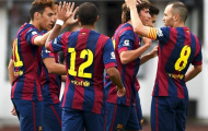 Những ngôi sao trên đường rời Barcelona
