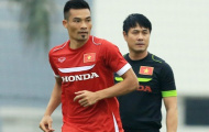 Trung vệ ĐT Việt Nam bị treo giò hết lượt đi V-League 2016