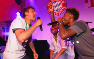 Sao Bayern Munich quậy tưng bừng trong tiệc mừng Cúp quốc gia