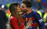 Messi hôn vợ, Pique cắt lưới, Barca mở hội tại Madrid