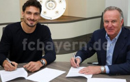 Hummels ký hợp đồng 5 năm với Bayern Munich