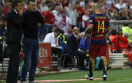 Barcelona ăn mừng, Mascherano làm ngược lại