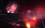 Những hình ảnh tuyệt đẹp trong lễ ăn mừng của Barcelona