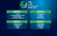 Việt Nam đối đầu Nhật Bản, tái đấu Australia tại VCK U16 châu Á 2016