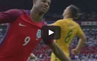 Video: Màn ra mắt tuyển Anh của Marcus Rashford vs Australia