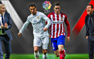 01h45 ngày 29/05: Real Madrid vs Atletico: Đòi lại vinh quang