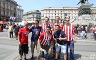 Thành Milano sôi sục trước trận chung kết Champions League - Ảnh độc quyền từ TinTheThao.com.vn