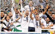 Báo chí thế giới tung hô Real sau chiến tích vô địch Champions League