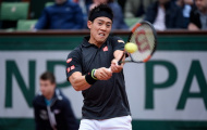 Cơn mưa bất ngờ làm hại Kei Nishikori