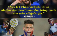 Ảnh chế: Martial 'học đòi' Oliver Chipu nhuộm râu ba màu; Bồ Đào Nha 'van xin' CR7 tránh xa EURO 2016
