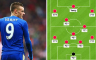 4 sơ đồ Arsenal có thể chơi khi đón Jamie Vardy