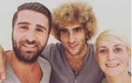 Fellaini nhuộm vàng mái tóc xù gây sốt