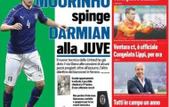 Mourinho chuẩn bị tống Darmian khỏi Man Utd