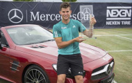 Dominic Thiem ngất ngây với danh hiệu đầu tiên trên sân cỏ
