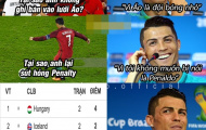 Ảnh chế: Vì 'Rô' không muốn là 'Penaldo' nên Bồ chuẩn bị xách balô về nước sớm
