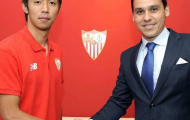 Sevilla chính thức sở hữu ngôi sao Nhật Bản