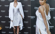 Irina Shayk gây sốc khi mang váy ngủ gợi cảm đi sự kiện