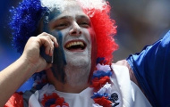 Người Pháp mở hội mừng chiến thắng sau khi vào tứ kết