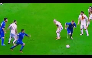 Video: Andres Iniesta bị sao Italia xỏ háng