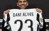 Ngạc nhiên với lý do Alves chọn áo số 23 tại Juve