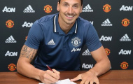 Những hình ảnh đầu tiên của Zlatan Ibrahimovic tại M.U