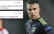 Fan kêu gọi HLV Wenger đưa Van Persie trở lại Arsenal