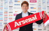 Chùm ảnh: Takuma Asano tươi cười trong lễ ra mắt, CĐV Arsenal khóc ròng