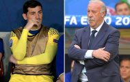 Huấn luyện viên Vicente del Bosque và Casillas dàn hòa