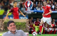 Maradona “dìm hàng” Ronaldo, tâng bốc Gareth Bale