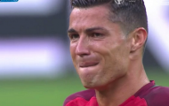 Rời sân trên cáng, C. Ronaldo khóc hết nước mắt