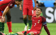 CẬN CẢNH: Pha bóng khiến C. Ronaldo ngã quỵ, khóc hết hơi