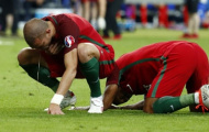 Video: Pepe nôn thốc sau CK EURO 2016
