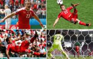 Video: Xherdan Shaqiri ghi bàn thắng đẹp nhất EURO 2016