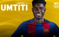Chính thức: Barca sở hữu thành công Umtiti