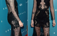 Kristen Stewart lộ nhũ hoa khi đi dạo phố