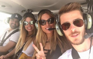 De Gea hí hửng xả hơi bên ‘máy bay bà già’