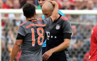 Vận đen vẫn chưa buông tha Robben