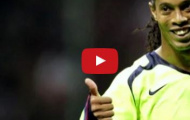 Video: 50 tuyệt kĩ đi bóng như làm xiếc của Ronaldinho