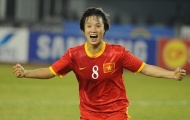 Tuyển nữ Việt Nam thắng 14-0 trước Singapore