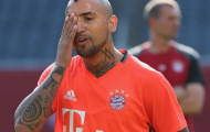 Vidal 'vã mồ hôi' với những bài tập của Ancelotti