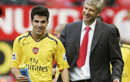 Fabregas: Arsene Wenger là người cha thứ hai của tôi