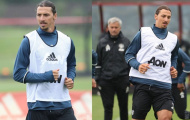 Buổi tập đầu tiên của Ibrahimovic tại Manchester United