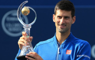 Djokovic cán mốc kỷ lục mới sau chức vô địch Rogers Cup