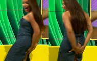 Sao nữ bất ngờ lộ hàng khi lắc mông sexy