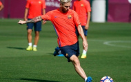 Dàn sao Barca rạng rỡ trước trận đối đầu Leicester City