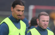 Đến chưa lâu, Ibra đã 'kết' Rooney
