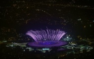 Pháo hoa rực sáng trước lễ khai mạc Olympics 2016
