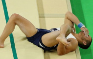 Pha gãy gập chân của VĐV Pháp tại Olympic