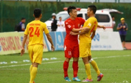 Cầu thủ Bình Dương và Hải Phòng tính nói chuyện bằng tay chân